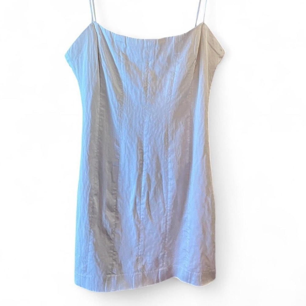 Zara Elegant Cream Mini Dress